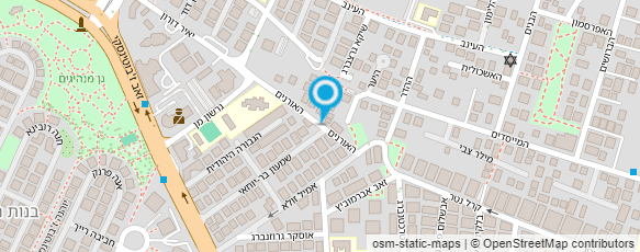 מפת הגעה אל ביחובסקי נורית