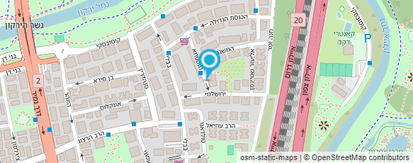 מפת הגעה אל אמנדה מסאג' רפואי