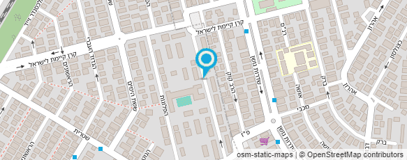 מפת הגעה אל "ארלוזורוב"