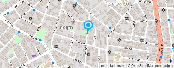 מפת הגעה אל דנון שרה