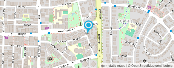 מפת הגעה אל דוידה - מאסטר ברייקי טיפולי