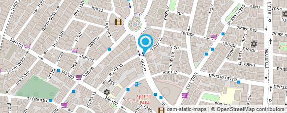 מפת הגעה אל המרכז לבשר ופירות ים