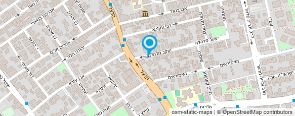 מפת הגעה אל ללדת - ביה"ס למקצועות הלידה