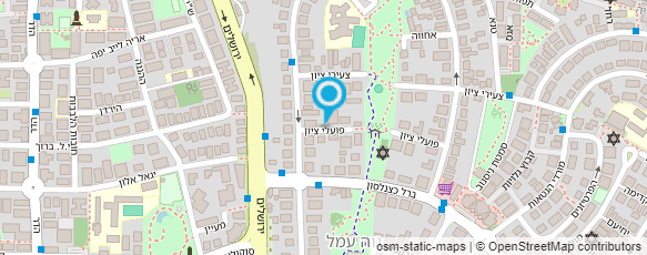 מפת הגעה אל שינברג עידית