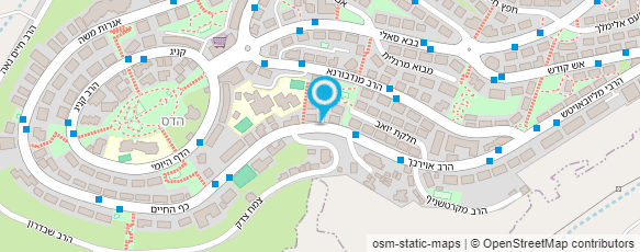 מפת הגעה אל המכון להתפתחות הילד