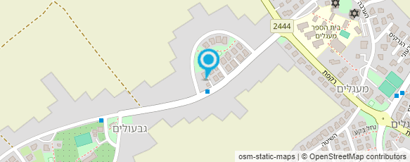 מפת הגעה אל יניב אדריכלות נוף