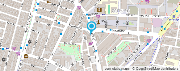 מפת הגעה אל דפוס אופק רחב בע"מ