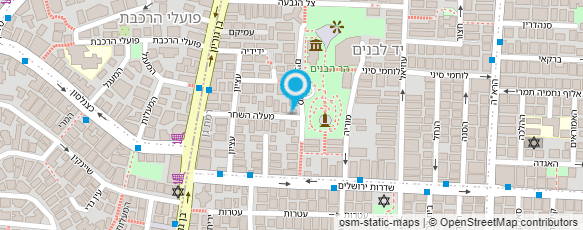 מפת הגעה אל שלומית סמילנסקי -רפלקסולוגית בכירה