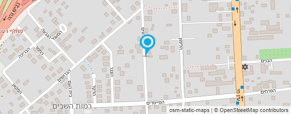 מפת הגעה אל סברדליק אהוד - איזון גופנפש