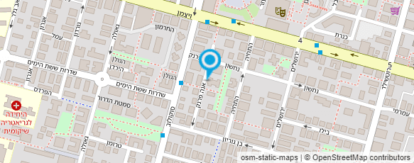 מפת הגעה אל קליניקת "הבחירה הטבעית"