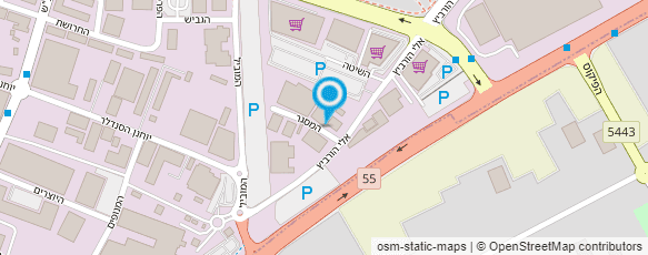 מפת הגעה אל איקופקס חברה ישראלית לתערוכות וירידים בע"מ