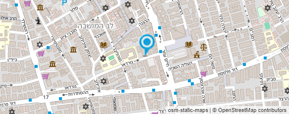 מפת הגעה אל ד"ר וולפין גיא- אסתטיקה  דנטלית