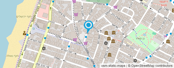 מפת הגעה אל אשל עידית - זמרת