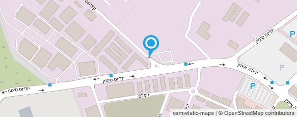 מפת הגעה אל גרינברג חנינא תעשיות בע"מ