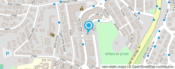 מפת הגעה אל סלונין יורי - מודד מוסמך