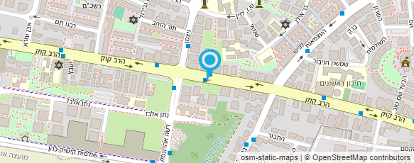 מפת הגעה אל מאיר אור - גוף נפש