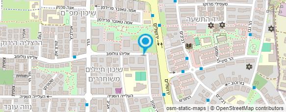 מפת הגעה אל גולדמן אבירם