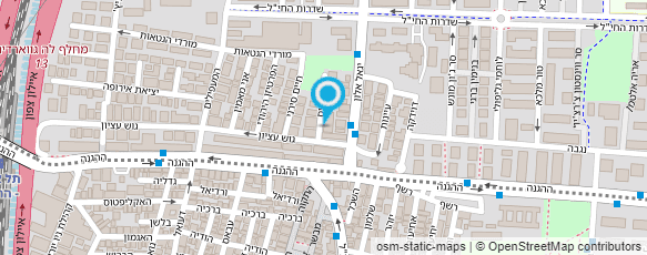 מפת הגעה אל חנניה מלכה - אחות מוסמכת