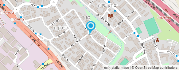 מפת הגעה אל הידיים של איציק