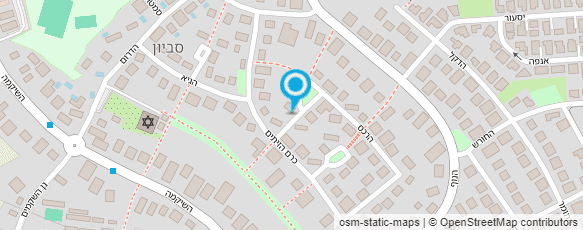 מפת הגעה אל אלעד אשכר - הומאופתית קלאסית