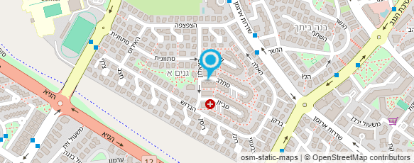 מפת הגעה אל אור-אינסופ מודעות ותיקשור