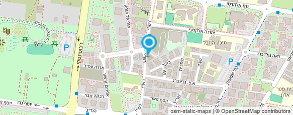 מפת הגעה אל עמותת בני הרצליה