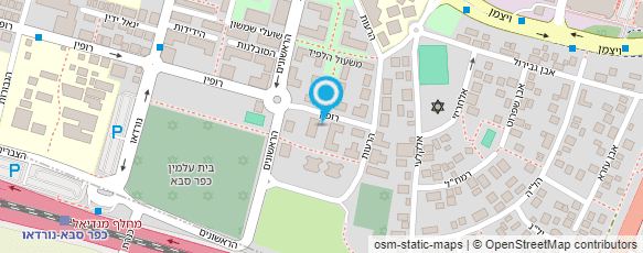 מפת הגעה אל עינבל והחיות