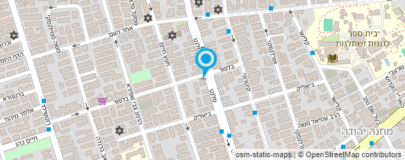 מפת הגעה אל ג'קלין-פדיקור; שעווה ועוד מפת הגעה אל ג'קלין-פדיקור; שעווה ועוד