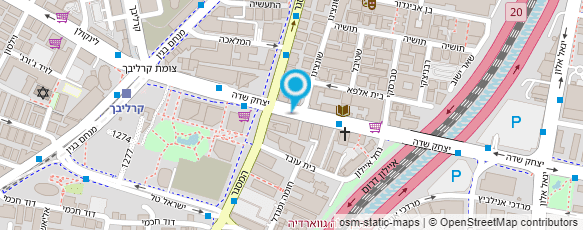 מפת הגעה אל צדוק גבריאל