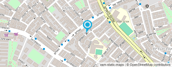 מפת הגעה אל עדנה זונר - מאמנת אישית עסקית