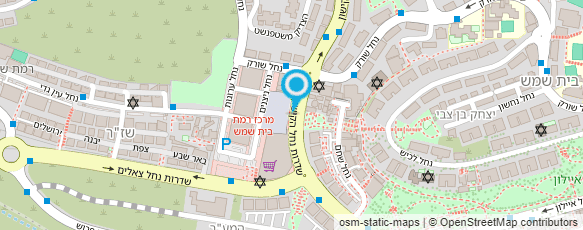 מפת הגעה אל בנק פועלי אגודת ישראל בע"מ