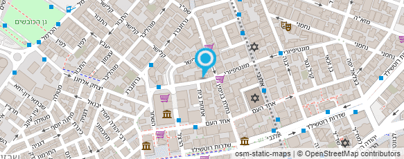 מפת הגעה אל בנק פועלי אגודת ישראל בע"מ