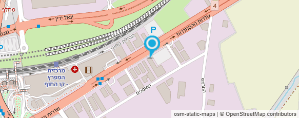 מפת הגעה אל מוסך אחים נחלה