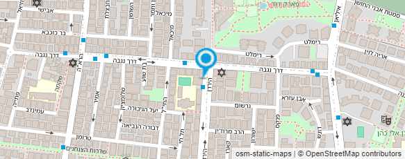 מפת הגעה אל יהורם איתן