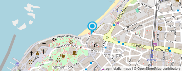 מפת הגעה אל בית על הים מפת הגעה אל בית על הים