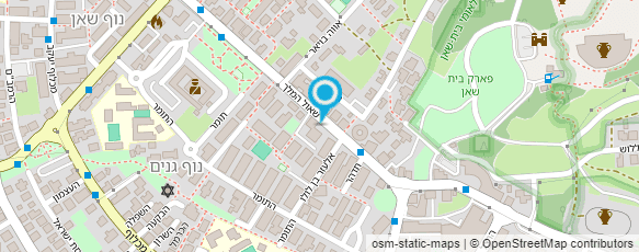 מפת הגעה אל די. ג'י. שראל אוזלאי