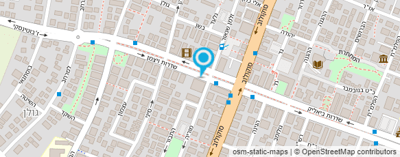 מפת הגעה אל קמליה - יועצת להתנהגות חתולים