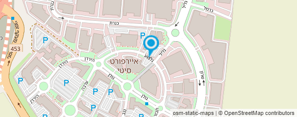 מפת הגעה אל אי.סי.אל - ישראל קרגו לוגיסטיק