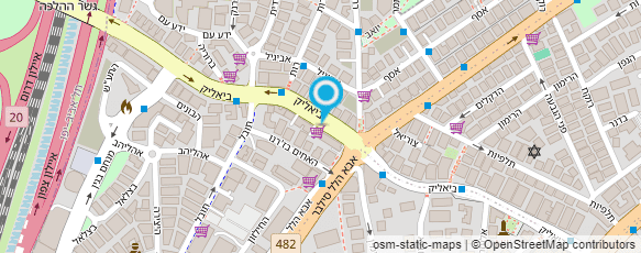 מפת הגעה אל ניו מרקט בן שיווק וסחר בע"מ