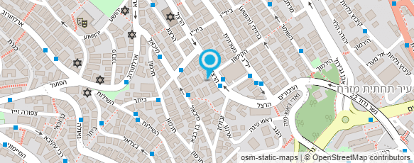 מפת הגעה אל פניני להט