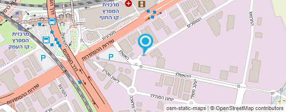 מפת הגעה אל מוסך ג'רוס מרואן