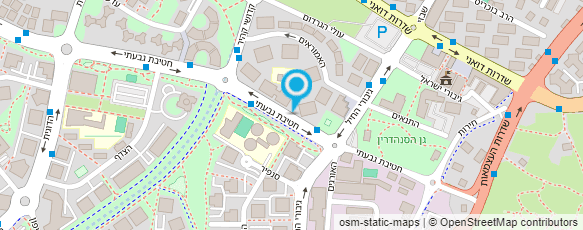 מפת הגעה אל יהודה גינון ונוף