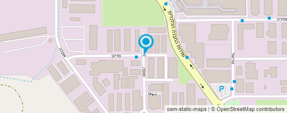 מפת הגעה אל אורים תעשיות טכסטיל