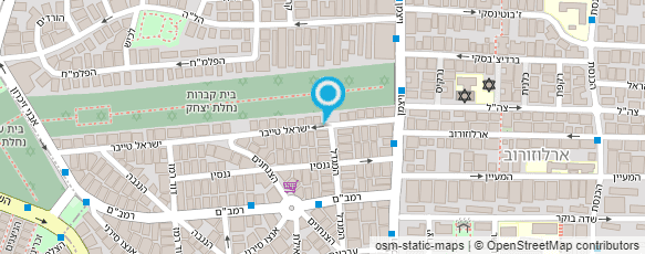 מפת הגעה אל מיוז בית ספר למוזיקה