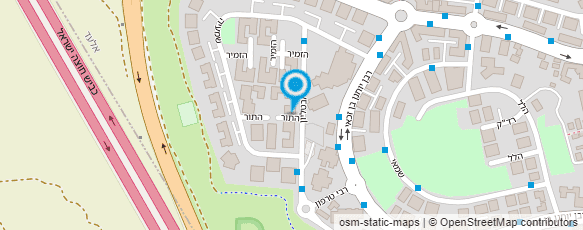 מפת הגעה אל גרוסמן שמואל