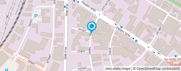 מפת הגעה אל נגריית אבנשטיין