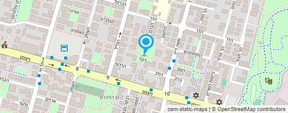 מפת הגעה אל בטעם של פנינה -קייטרינג כשר