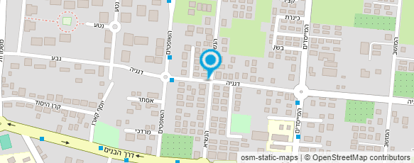 מפת הגעה אל שגב תכנון וביצוע בע"מ