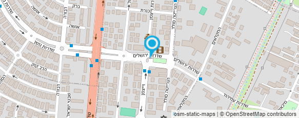 מפת הגעה אל עיריית קרית ביאליק