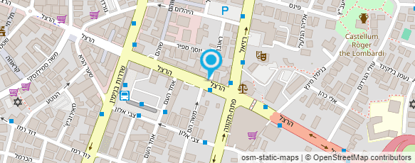 מפת הגעה אל עו"ד אייזיק חנה